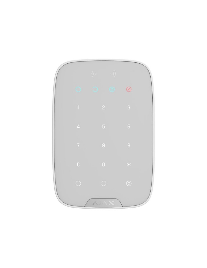 Ajax Keypad Plus : clavier lecteur de badge sans fil