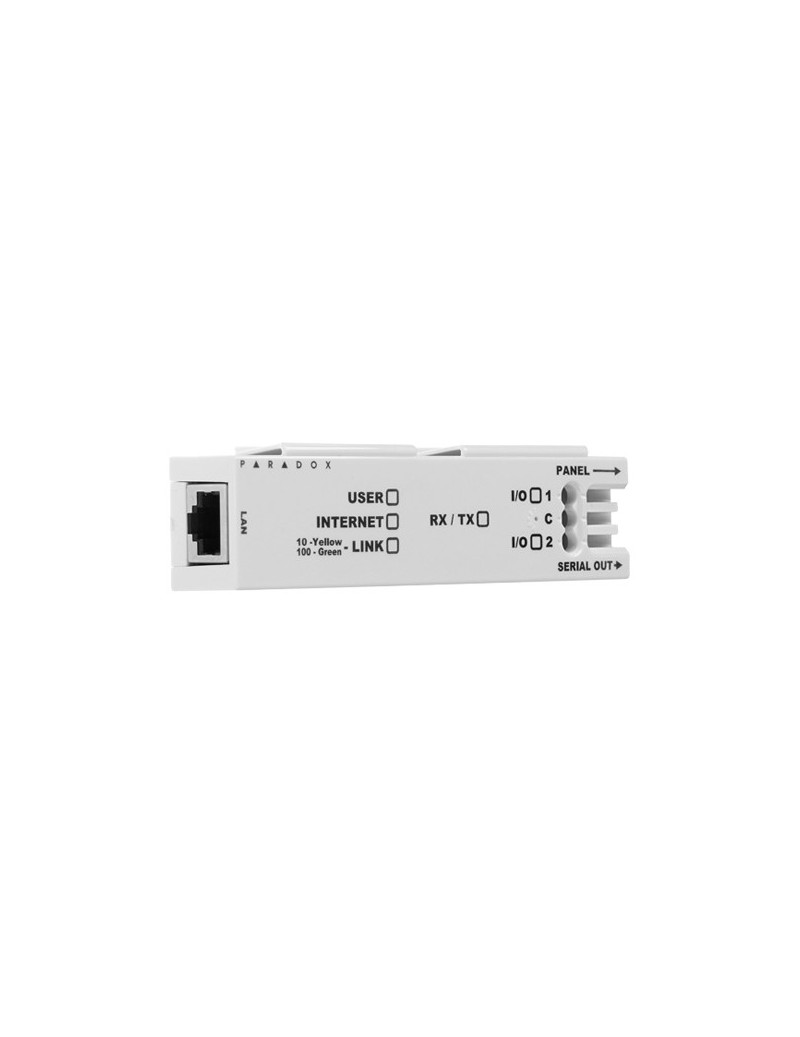 Module internet IP pour alarme Paradox